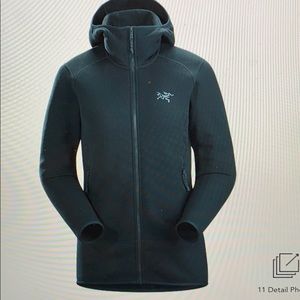 Fleece hoody Dark Navy